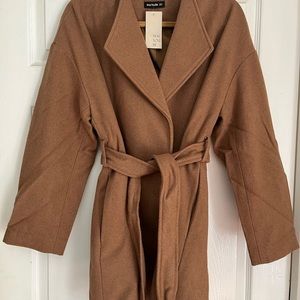 Women’s Wool‎ Coat in Camel size Large